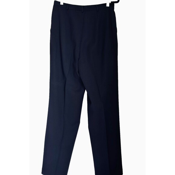 Jones New York Collection Women’s Black Wool Dress Pants Size 10 Classic Fit - Picture 2 of 5